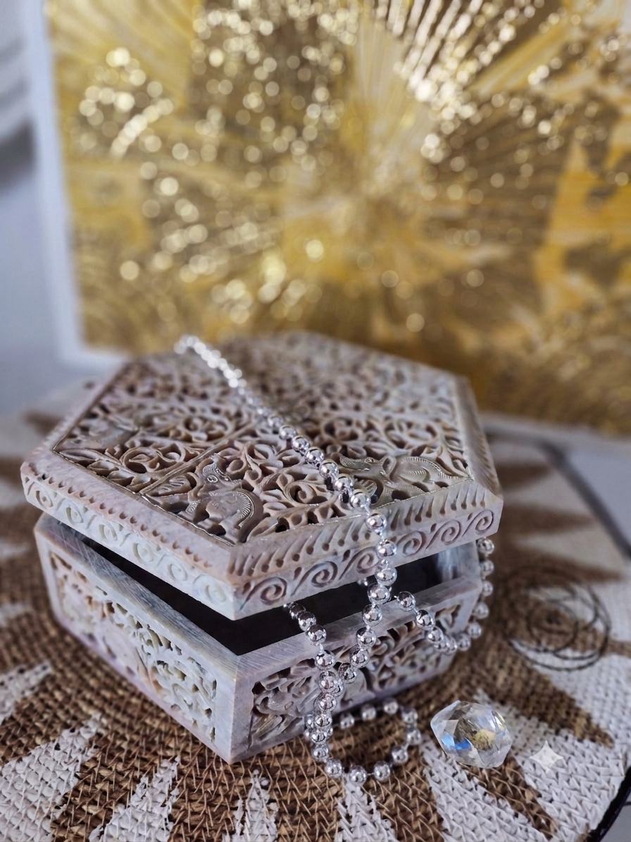 Marble Jewellery Box