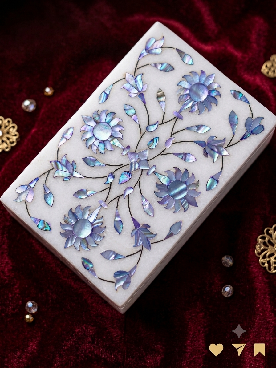 Marble Jewellery Box