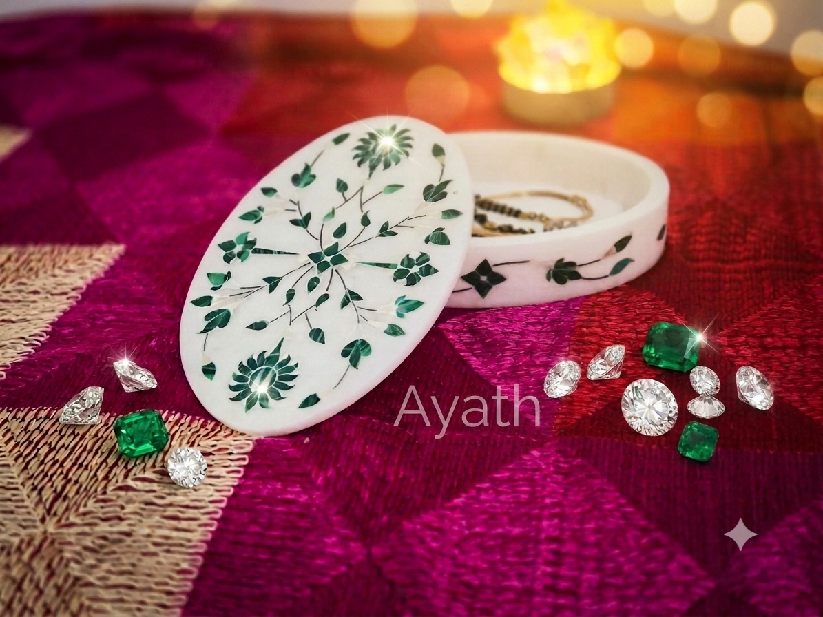 Marble Jewellery Box