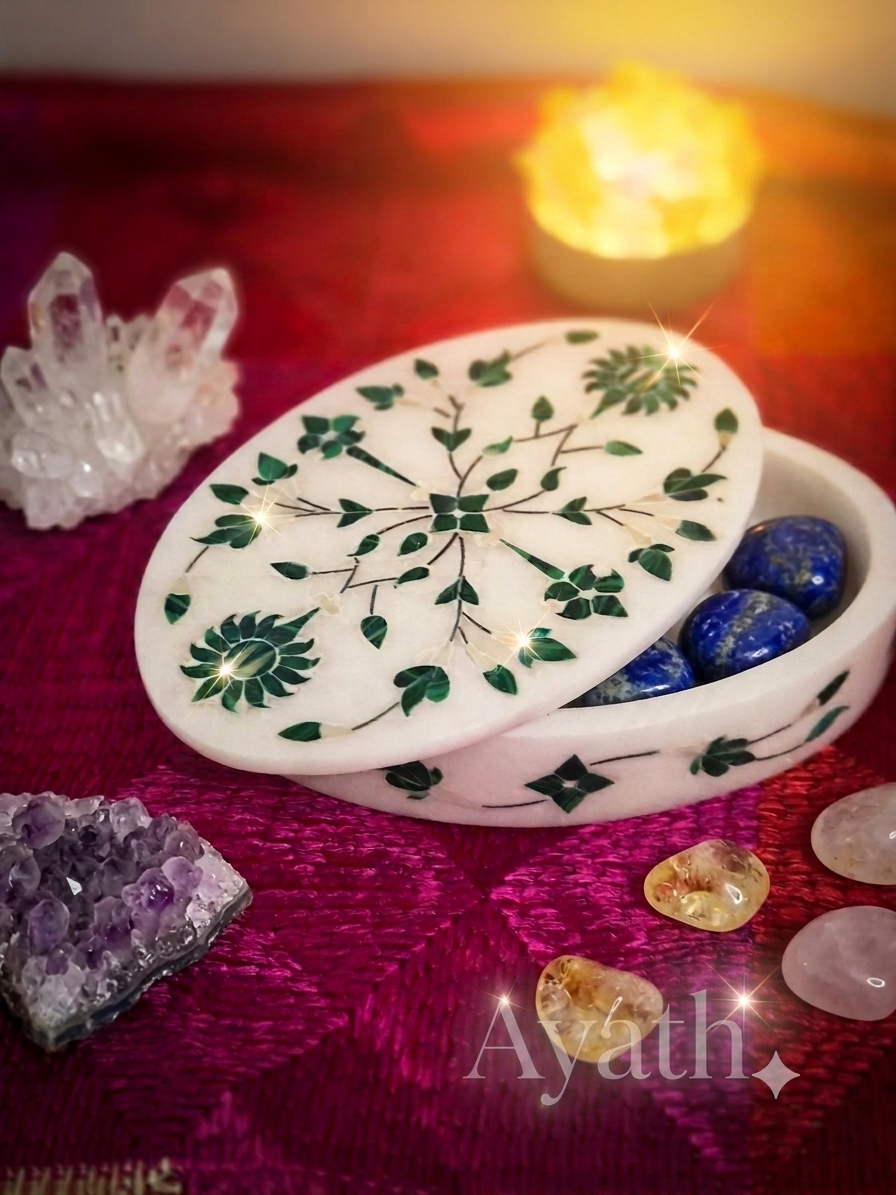 Marble Jewellery Box