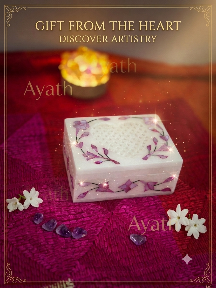 Marble Jewellery Box