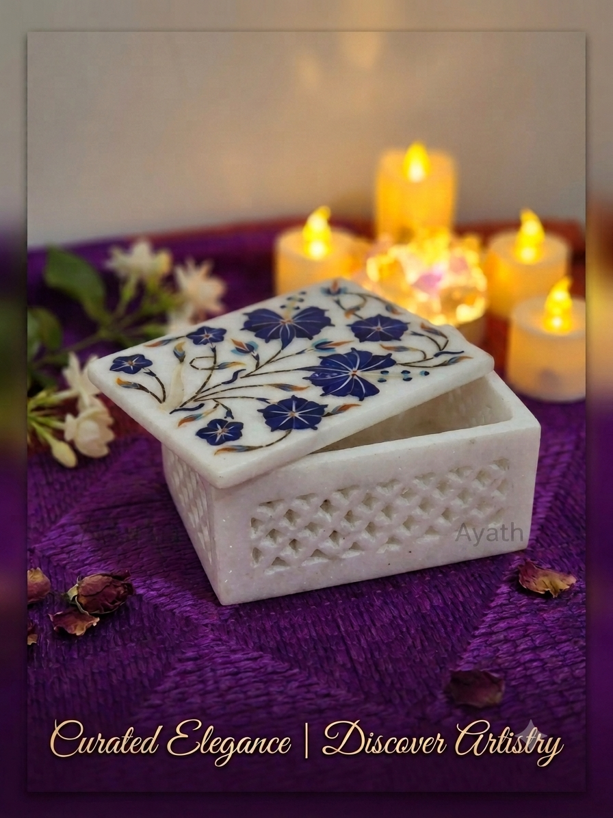 Marble Jewellery Box