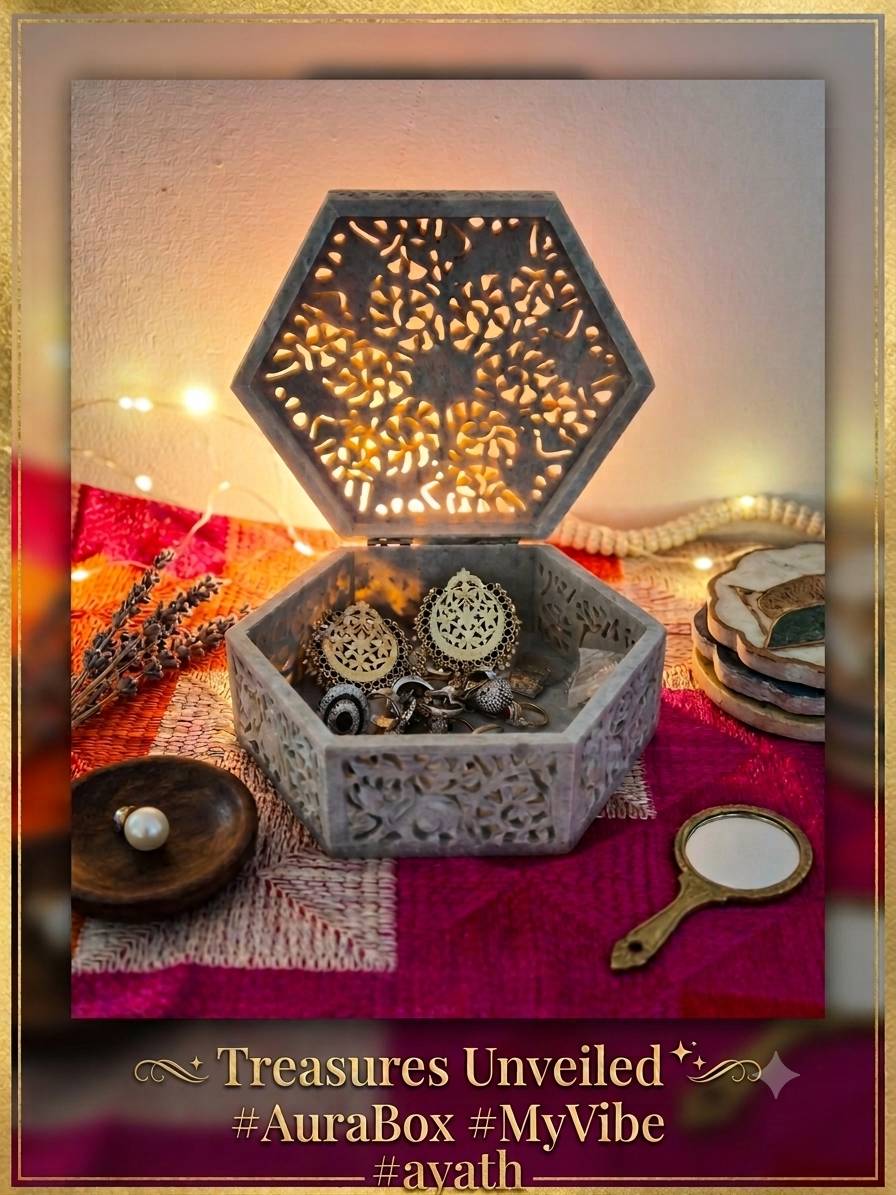 Marble Jewellery Box