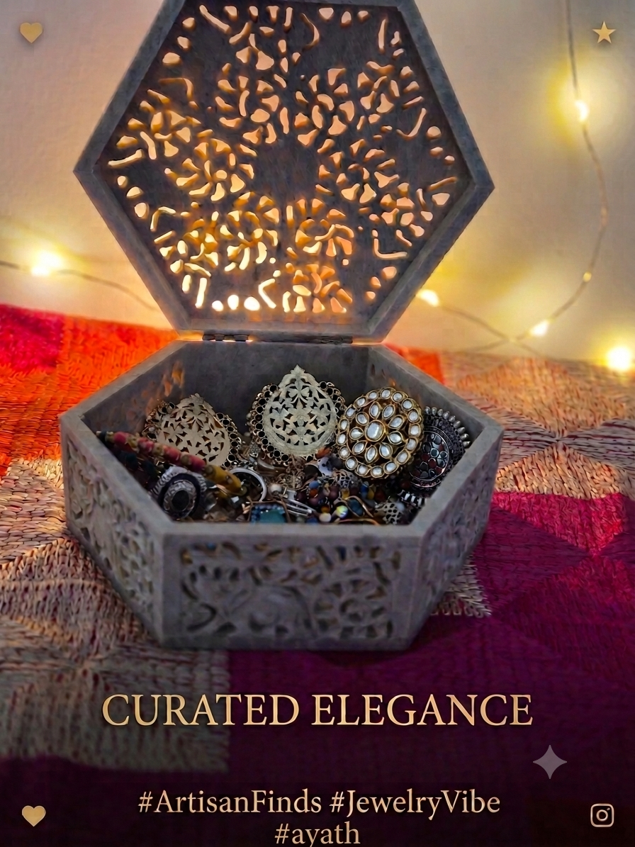 Marble Jewellery Box