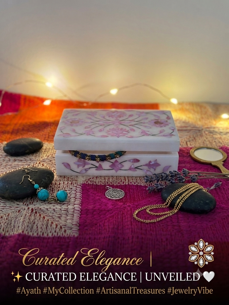 Marble Jewellery Box
