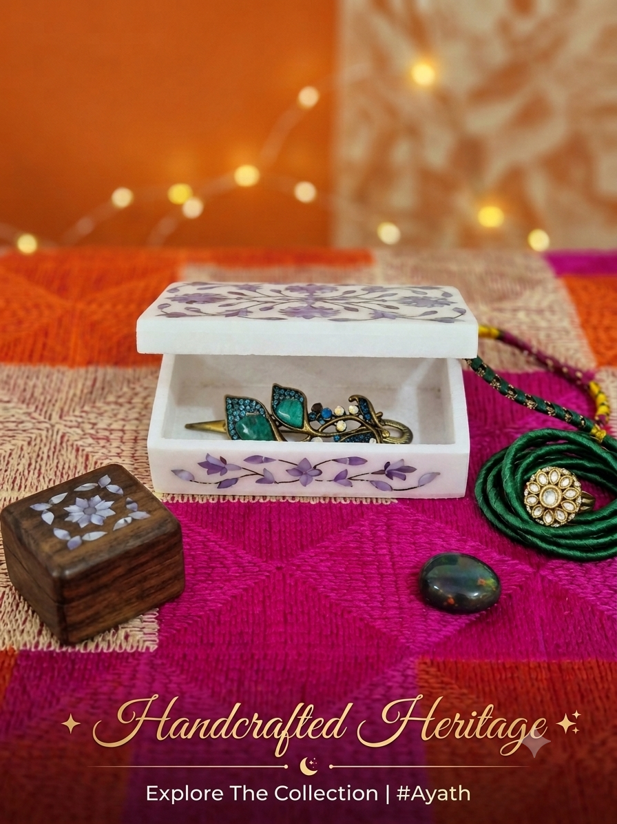 Marble Jewellery Box